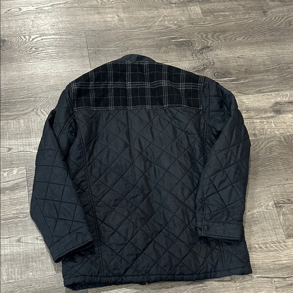 Cole Haan Black Quilted Field Jacket - Picture 8 of 9